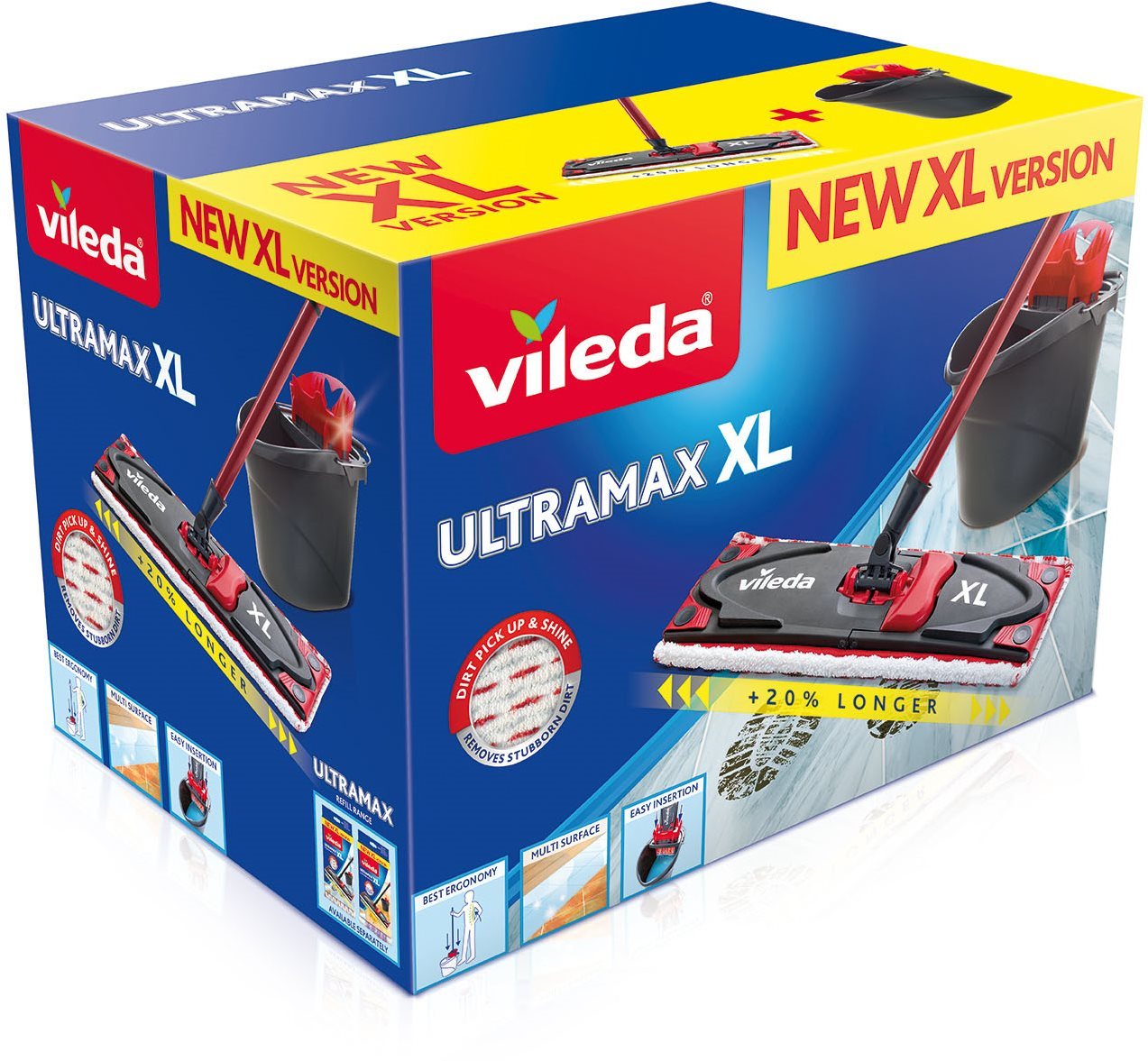 VILEDA Ultramax XL szett Box Microfiber 2in1