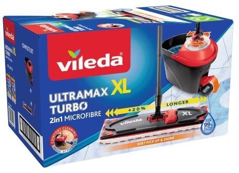 Ultramat XL turbo 2in1 microfibre felmosó szett vödörrel - Vileda
