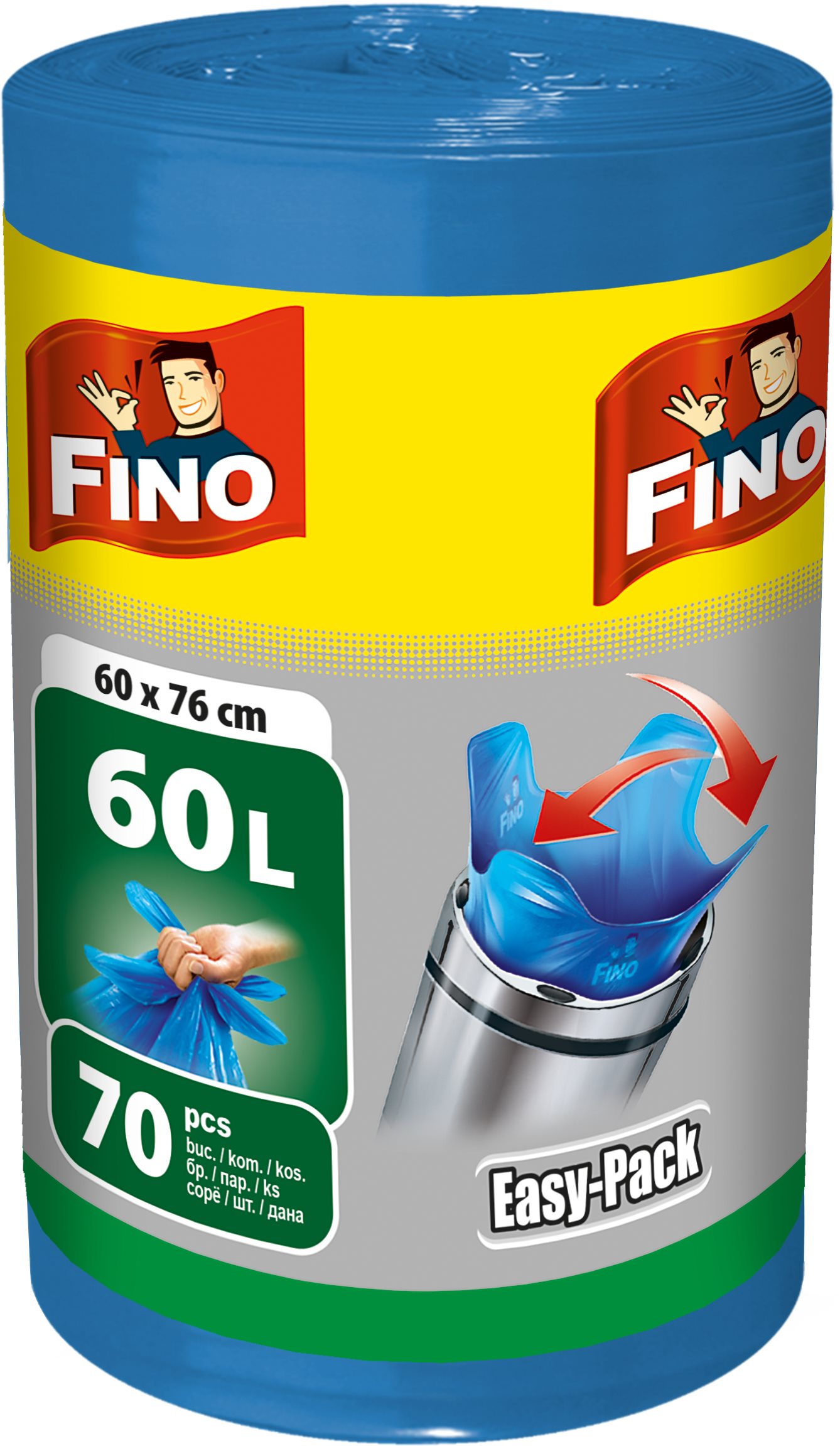 FINO Easy pack 60 l, 70 ks
