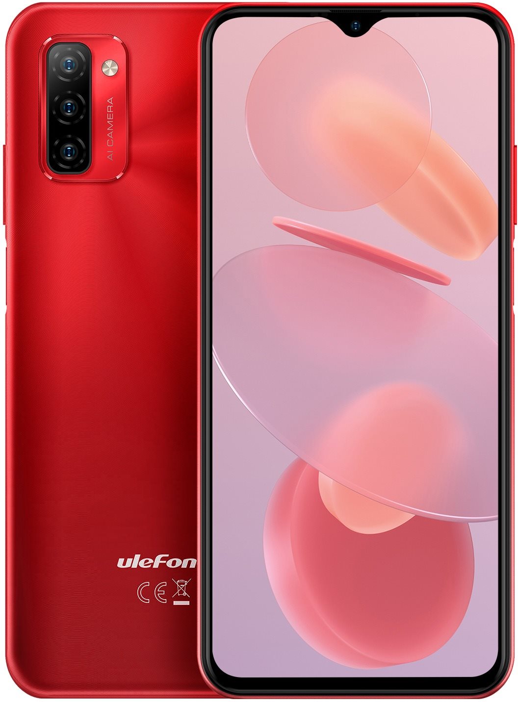 UleFone Note 12P piros