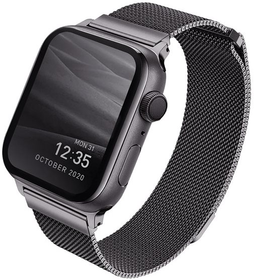 Szíj Uniq Dante Apple Watch 38 / 40 / 41mm - grafit