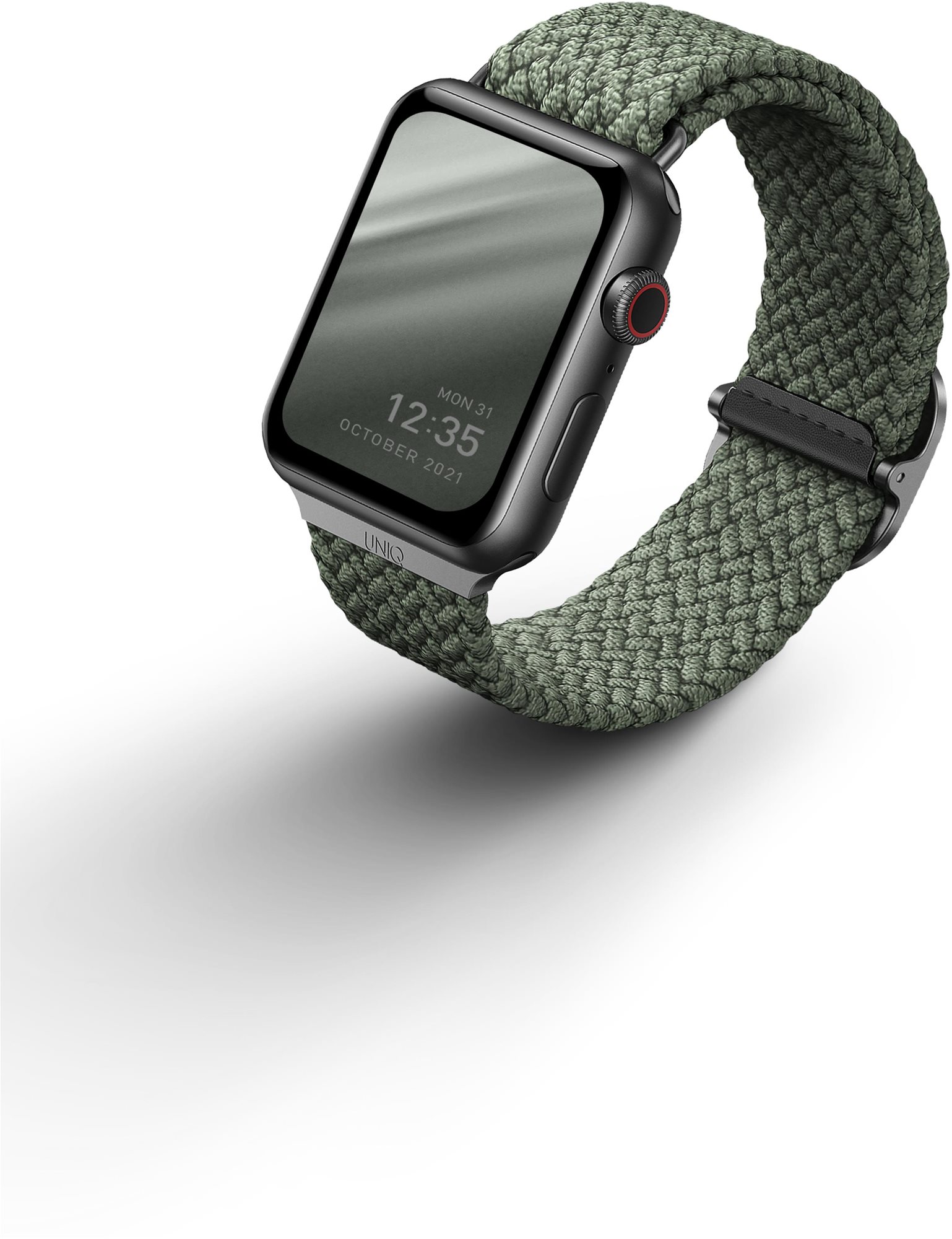 Szíj UNIQ Aspen Braided Apple Watch 40 / 38mm - zöld