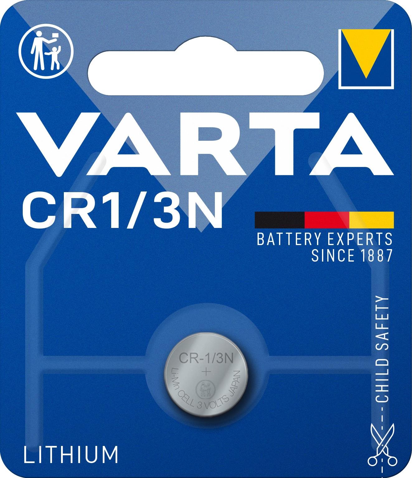 VARTA Speciális lítium elem CR 1/3N 1 db