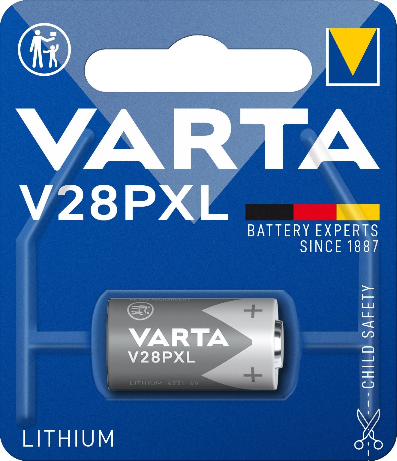VARTA V28PXL Speciális lítium elem - 1 db