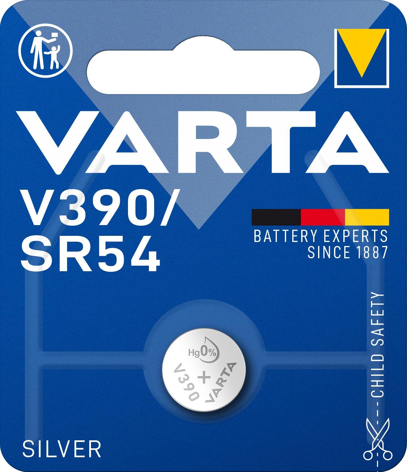 VARTA Speciális ezüst-oxid elem V390/SR54 1 db