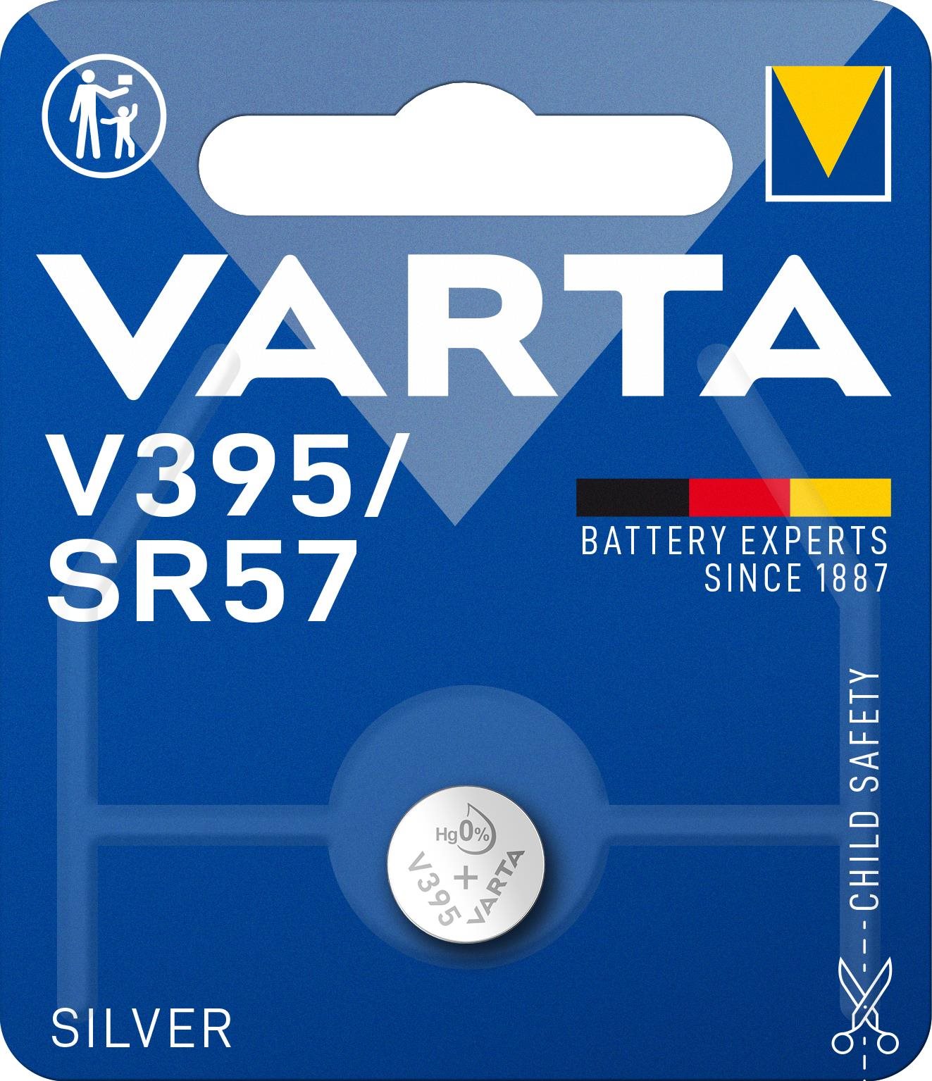 VARTA Speciális ezüst-oxid elem V395/SR57 1 db