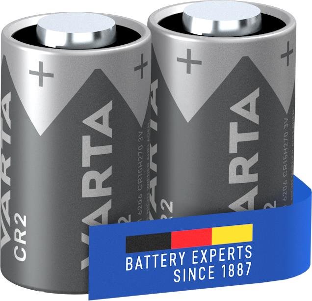 VARTA speciális lítium akkumulátor Photo Lithium CR2 2 db