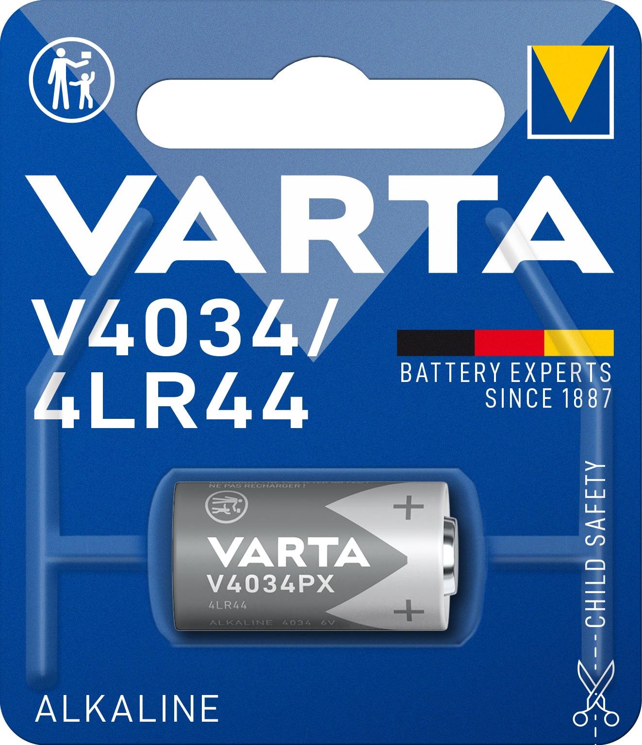 VARTA V4034/4LR44 Speciális alkáli elem 1 db