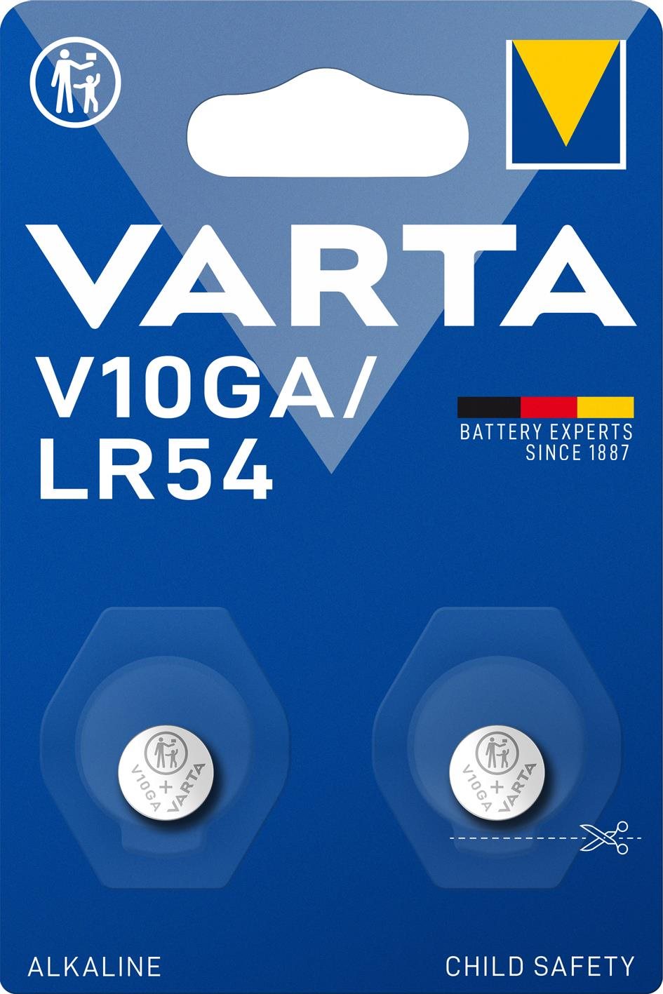 VARTA V10GA/LR54 Speciális alkáli elem - 2 db