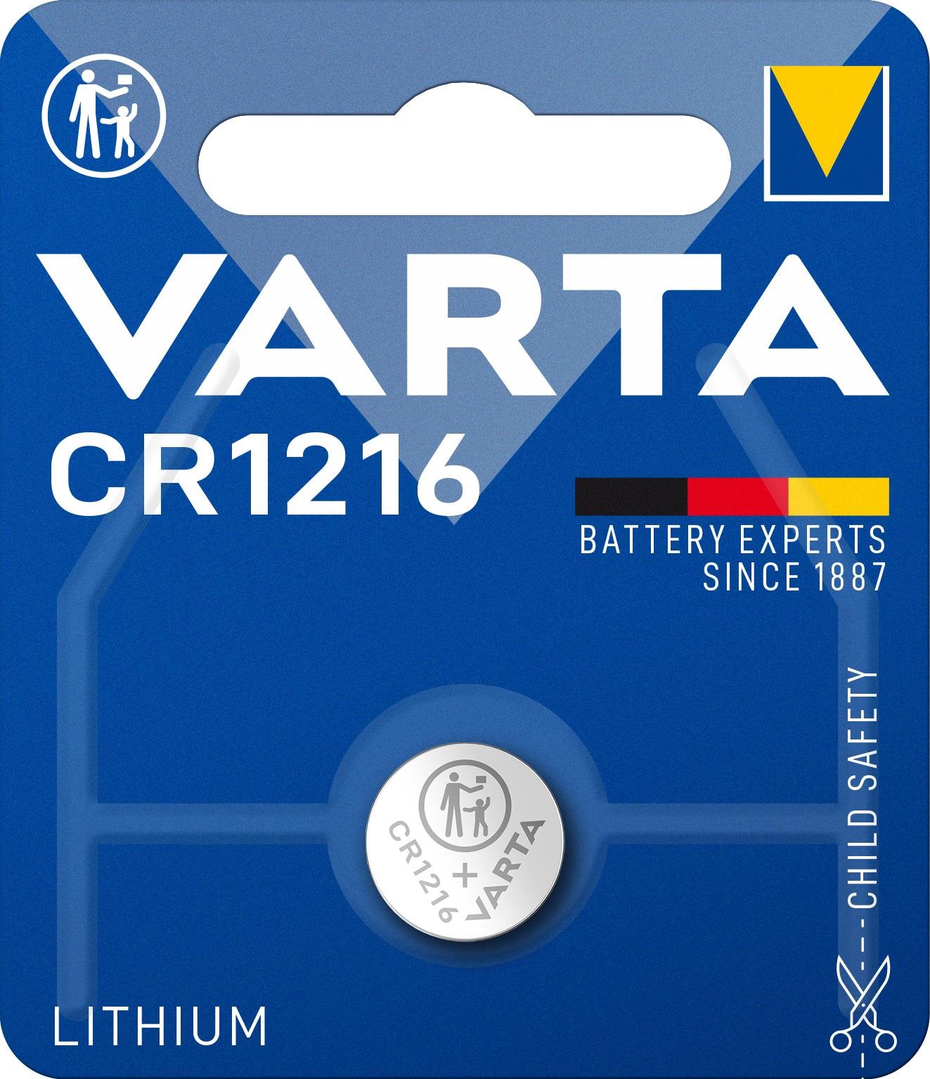 VARTA Speciális lítium elem CR 1216 - 1 db