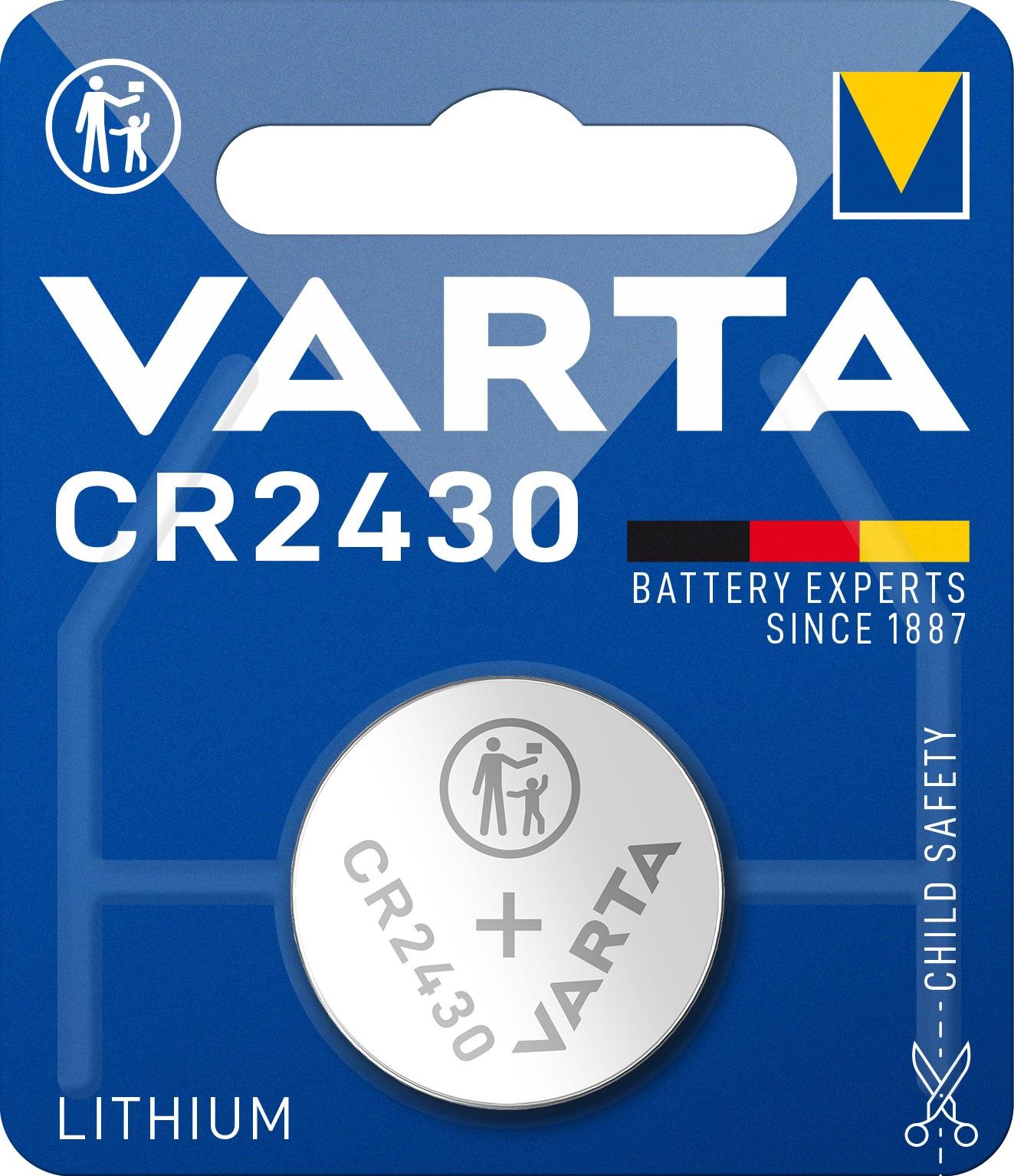VARTA Speciális lítium elem CR 2430 1 db