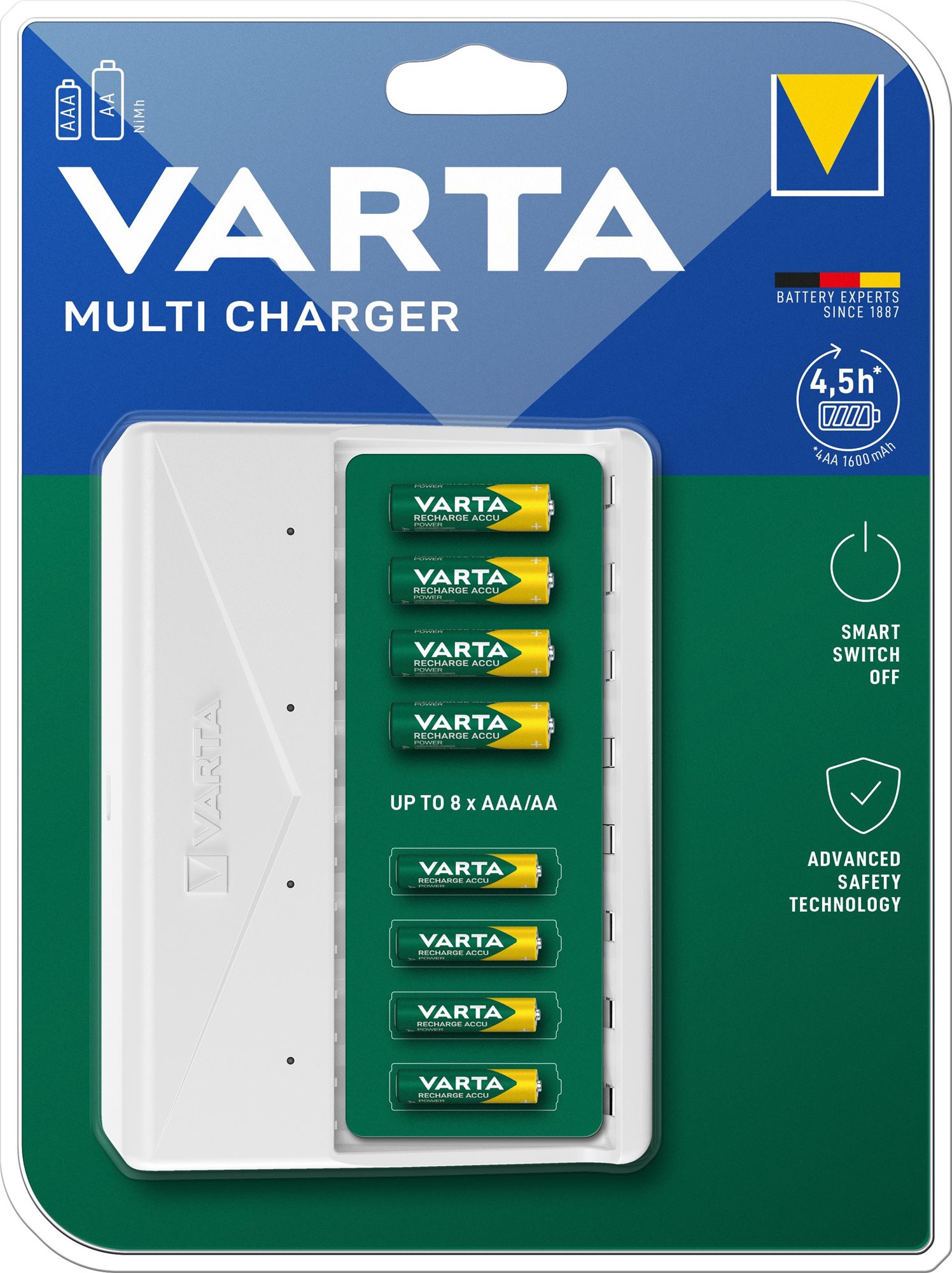 VARTA Multi Charger empty töltő