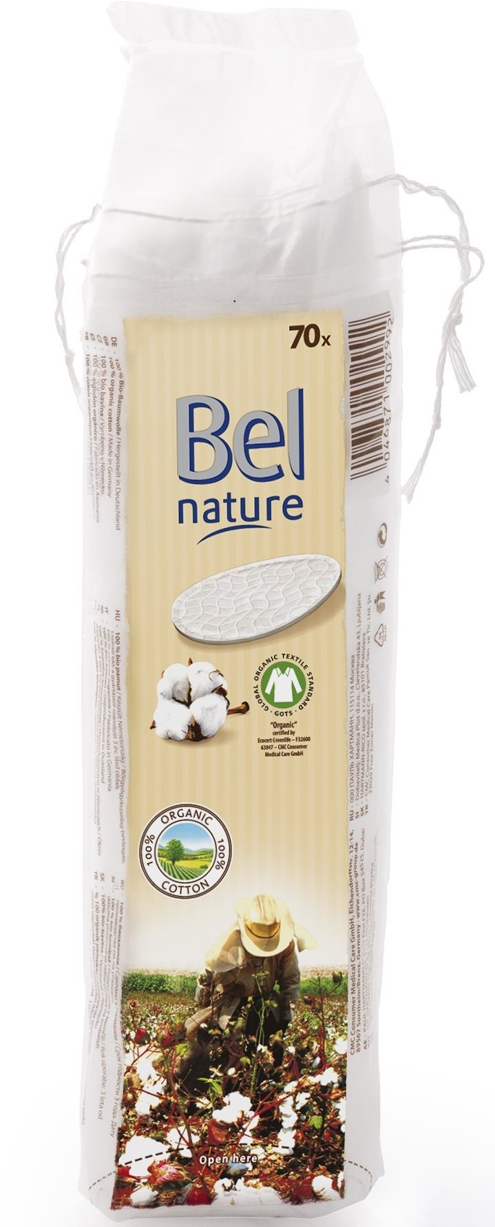BEL Nature Bio Lotion Pads 70 db
