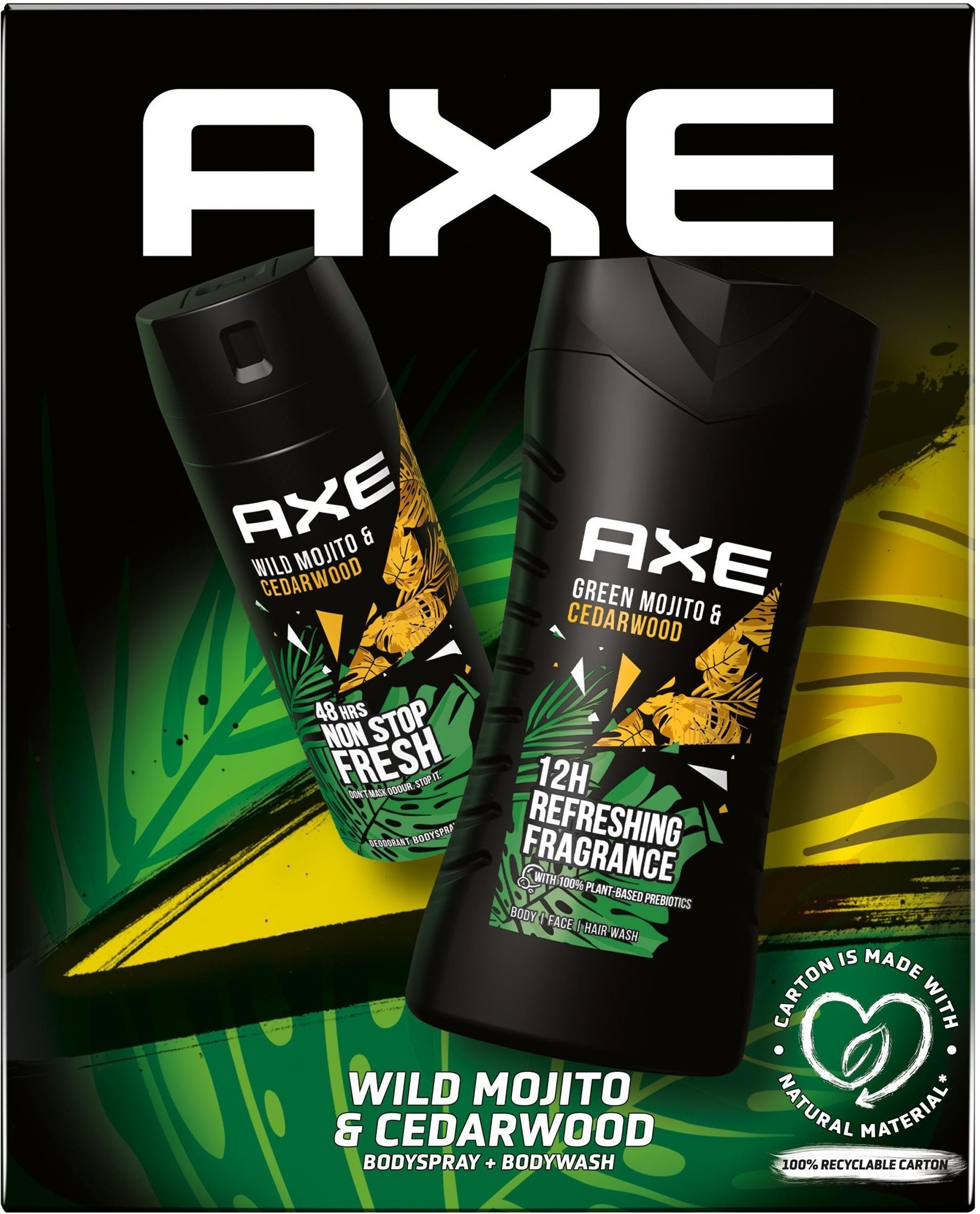 AXE Green Mojito & Cedarwood Kazetta X22 ajándékcsomag