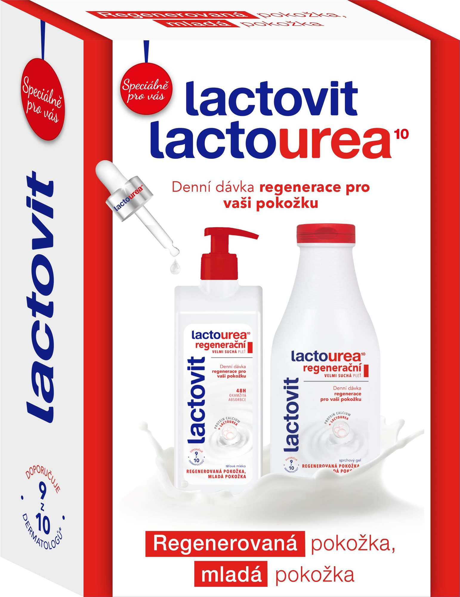 LACTOUREA Lactovit Regenerációs készlet 900 ml