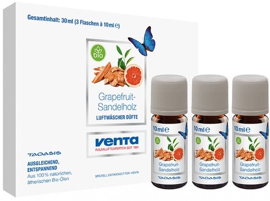 VENTA Organikus illóolaj - Grapefruit és szantálfa