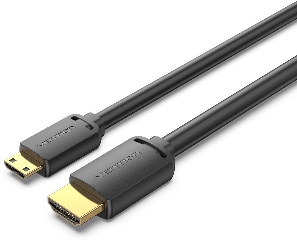 Vention HDMI-C Male to HDMI-A Male 4K HD Cable 1m Black