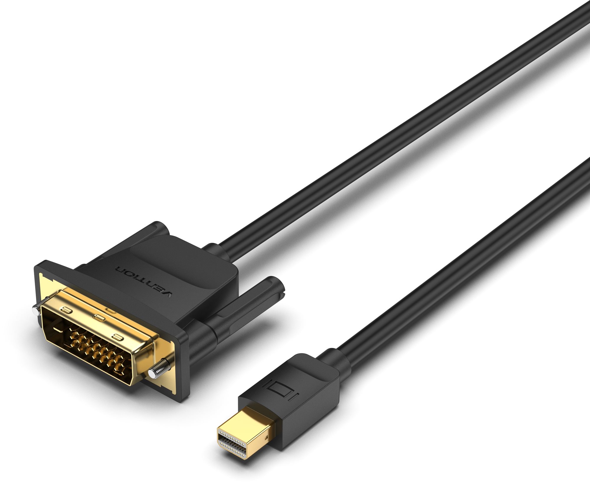 Vention Mini DP Male to DVI-D Male HD Cable 2m Black
