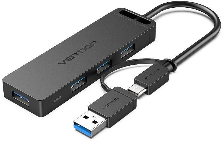 USB Hub Vention 2in1 USB-C/USB-A HUB