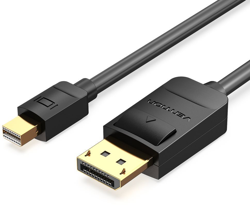 Vention Mini DisplayPort to DisplayPort (DP) Cable 1,5 m Black
