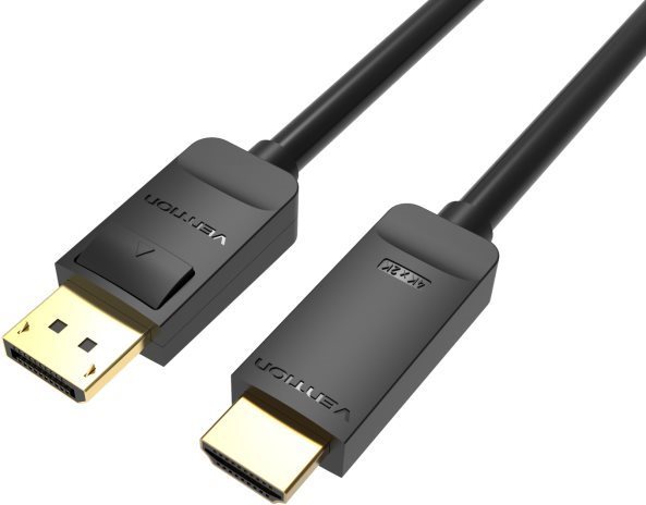 Vention 4K DisplayPort (DP) to HDMI Cable 1.5m Black