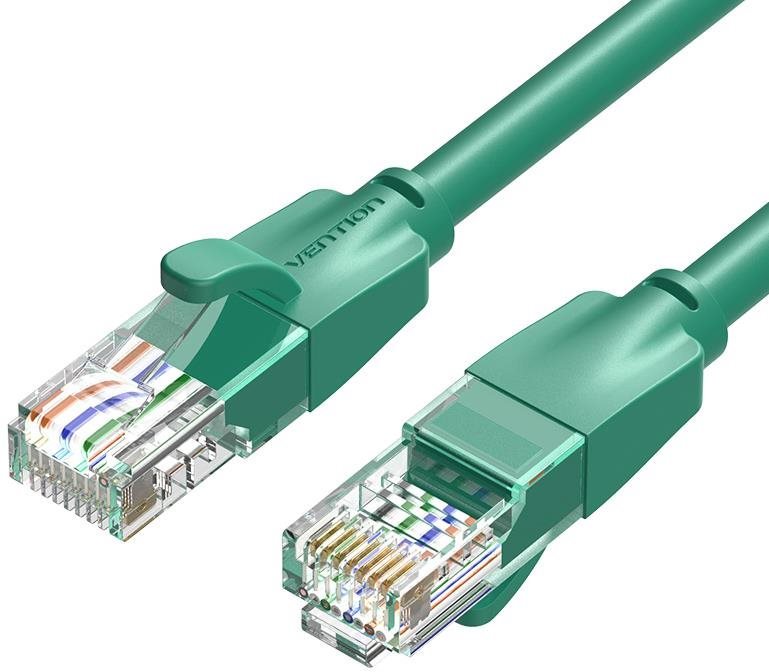 Vention Cat.6 UTP Patch Cable, 1m, zöld