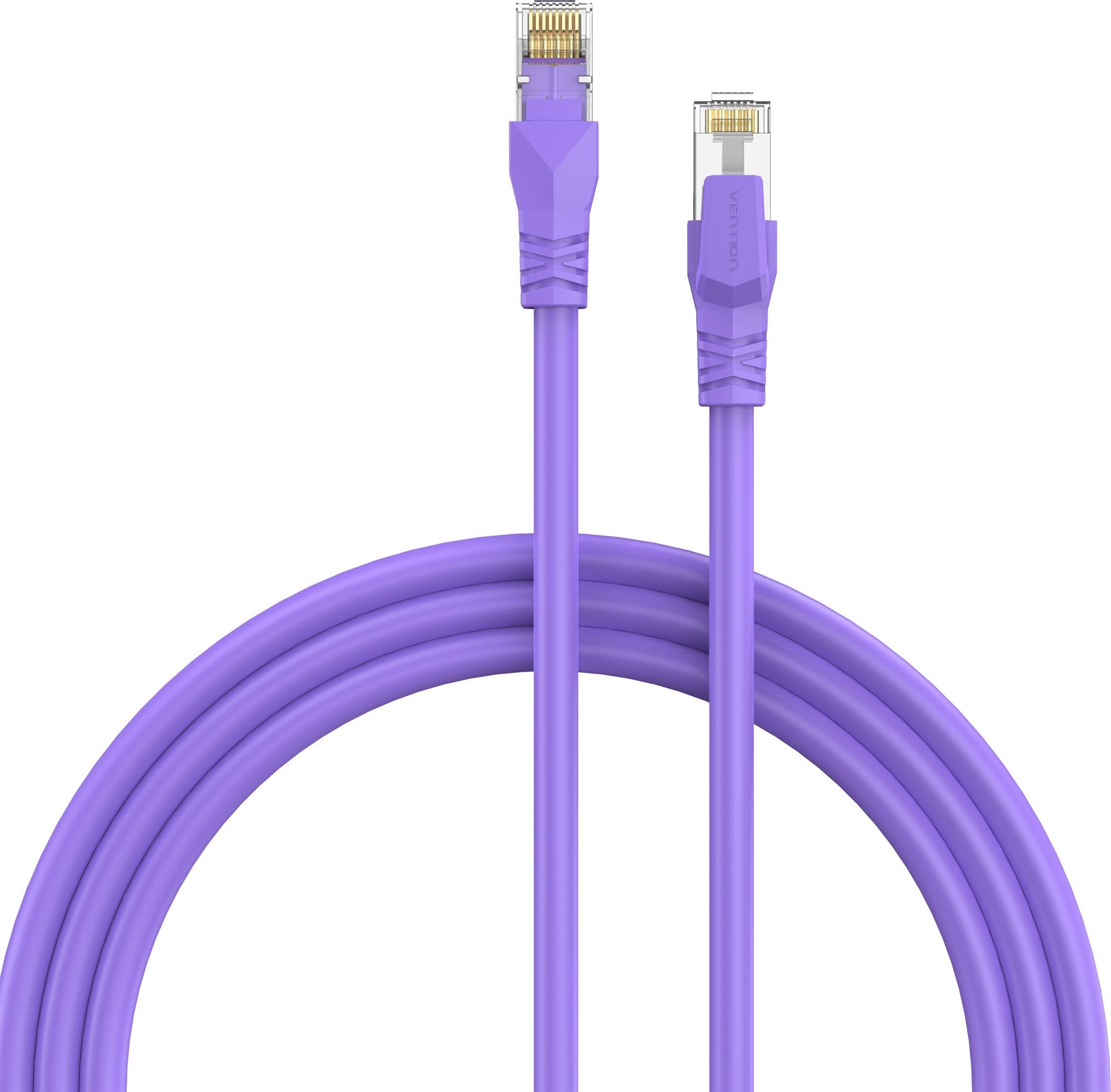 Vention Cat.6A SFTP Industrial Flexible Patch Cable 0.2 m, Purple