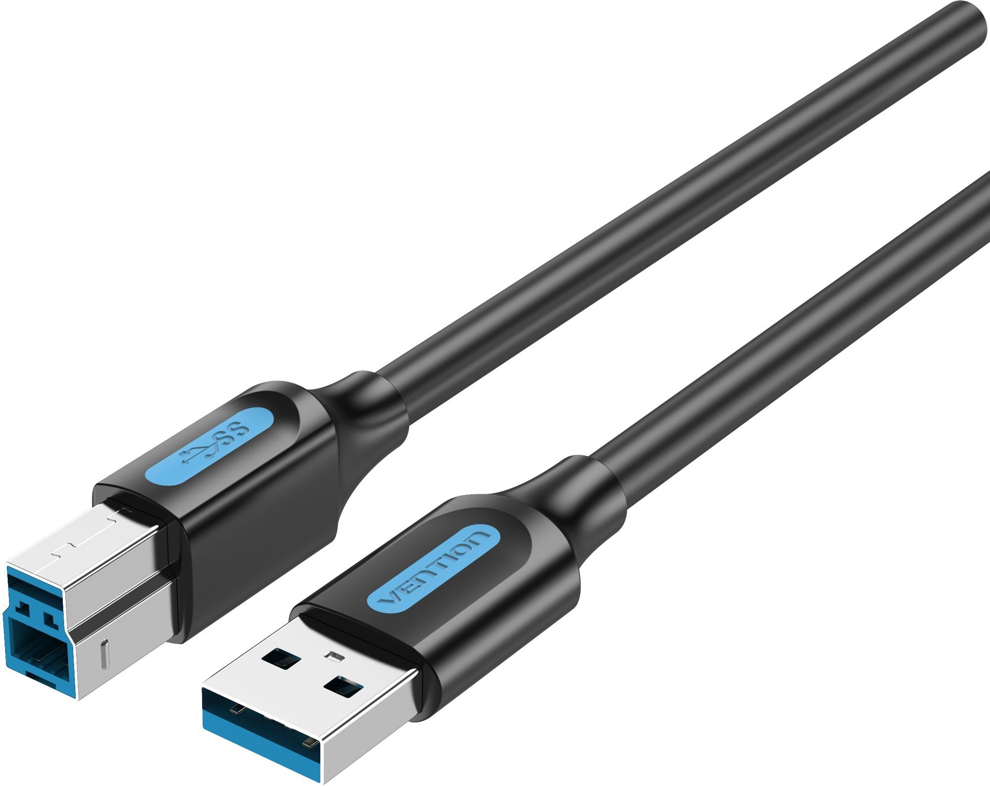 Vention USB 3.0 Male to USB-B Male Printer Cable 3M Black PVC Type