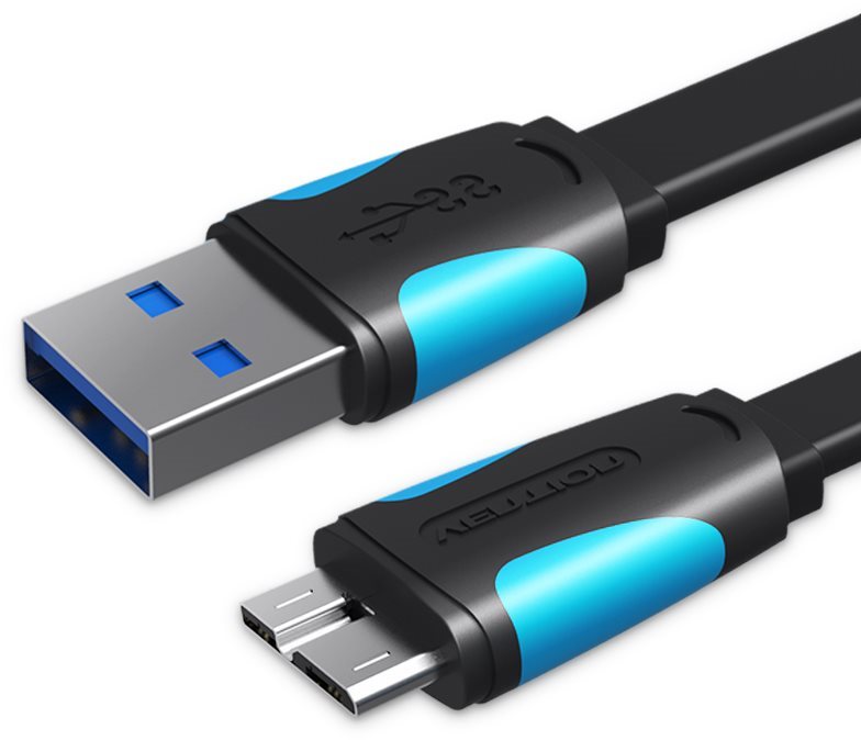 Vention USB 3.0 (M) to Micro USB-B (M) 0,5m Black