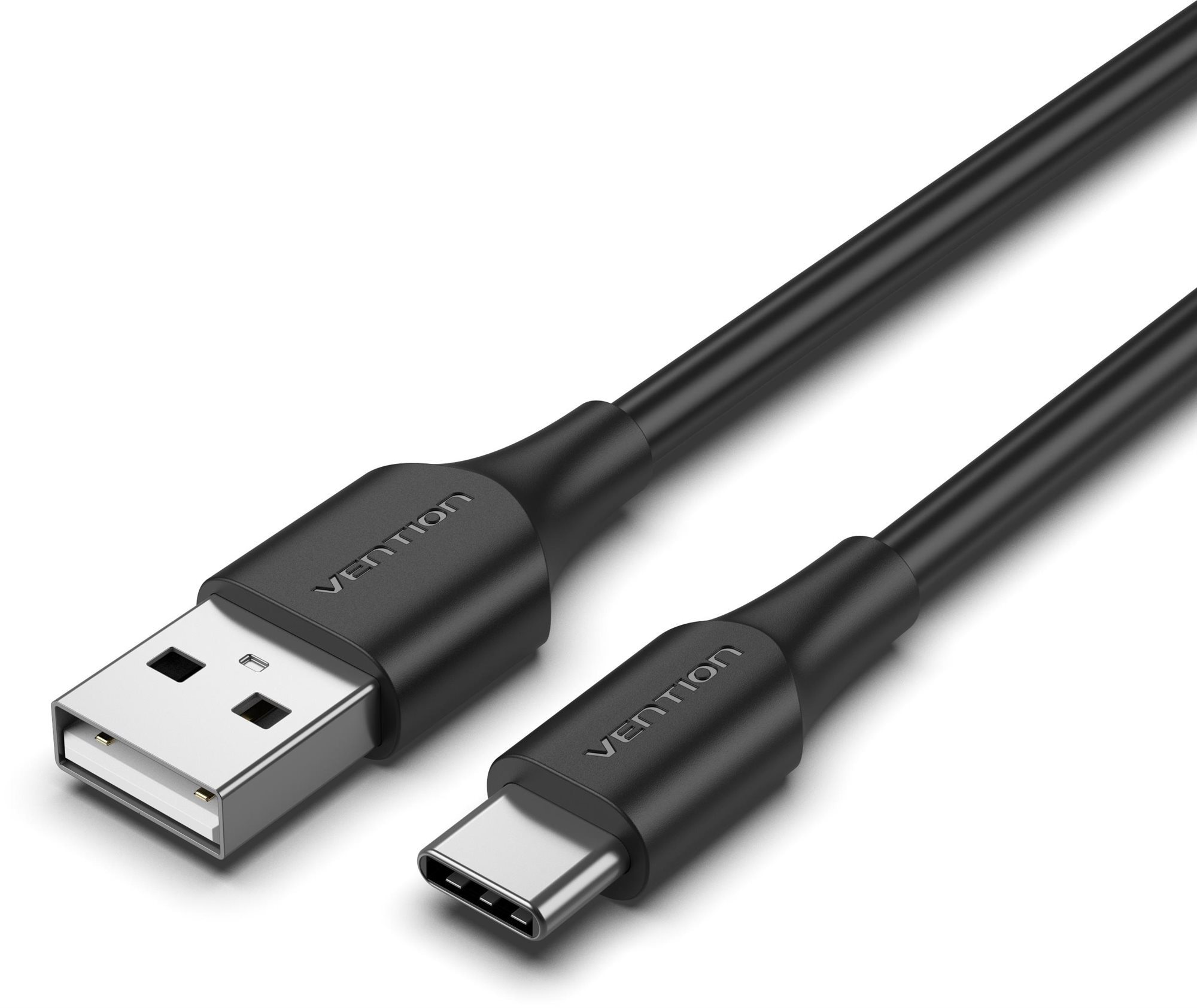 Vention USB 2.0 to USB-C 3A Cable 0.25m Black