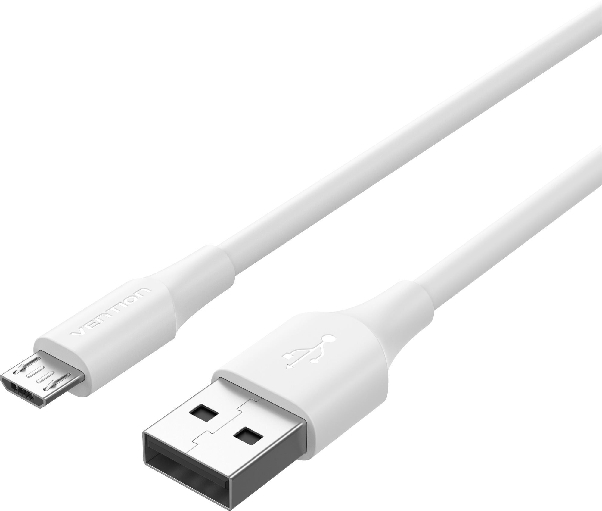 Vention USB 2.0 to micro USB 2A Cable 1m White