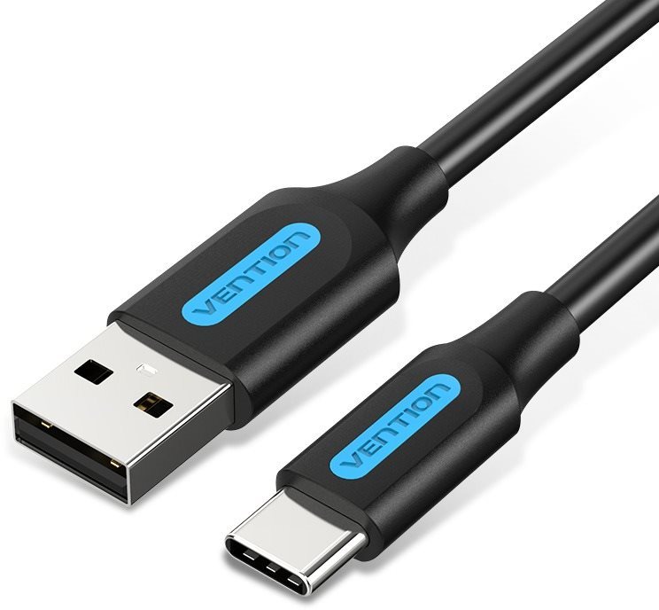 Vention Type-C (USB-C) to USB 2.0 Charge & Data Cable 3m Black