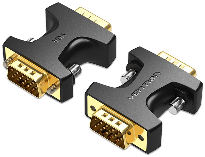Vention VGA Male to Male Adapter Black