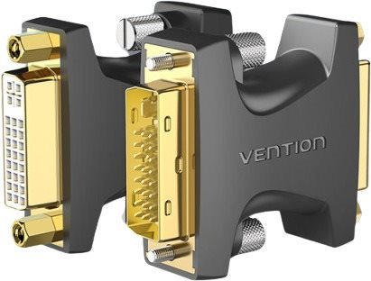 Vention DVI Male to Female Adapter Black