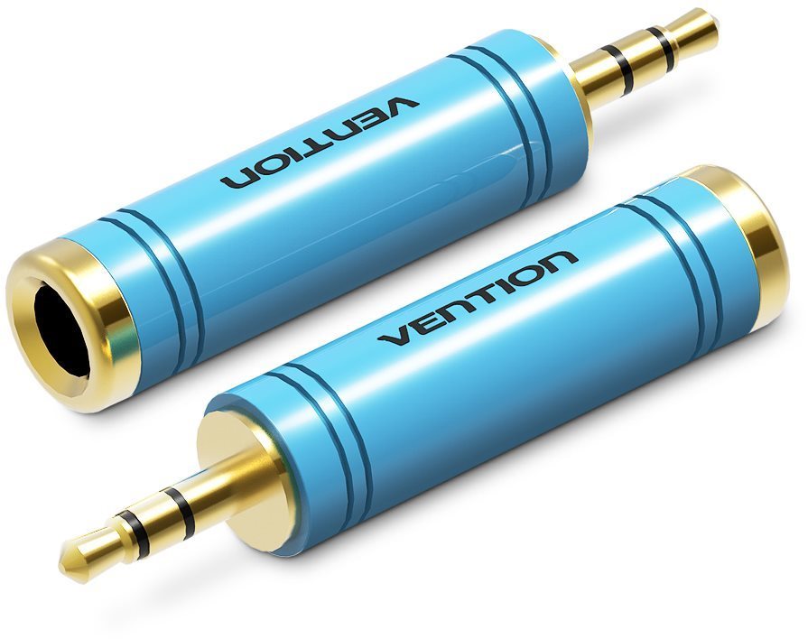 Vention 3,5 mm Jack (M) to 6,3 mm (F) Adapter Blue