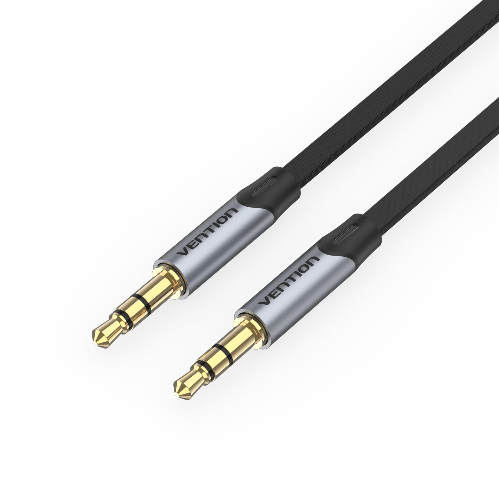 Vention 3.5MM Male to Male Flat Aux Cable 5M Gray