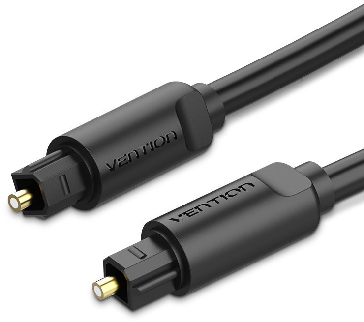 Vention Optical Fiber Toslink Audio Cable 2m - fekete