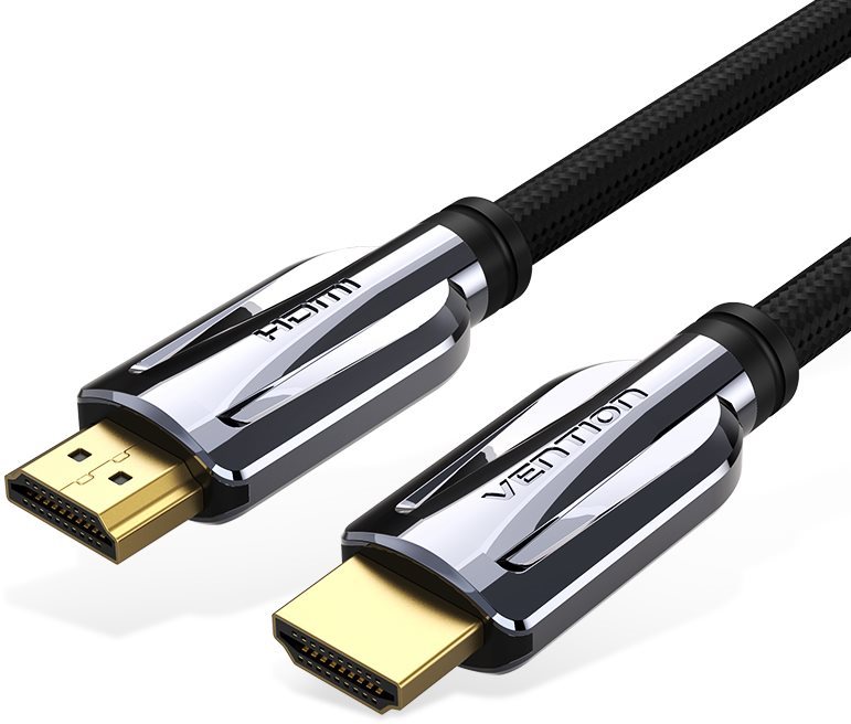 Vention HDMI 2.1 Cable 8K 2m Black Metal Type