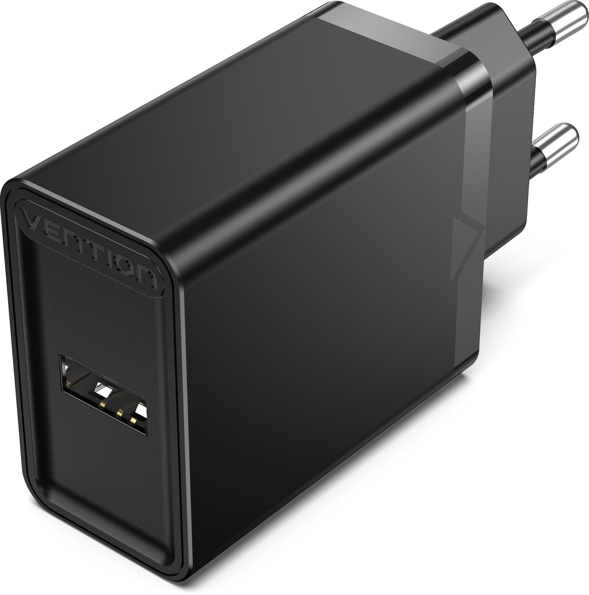 Vention 1-port USB Wall Charger (12W) Black