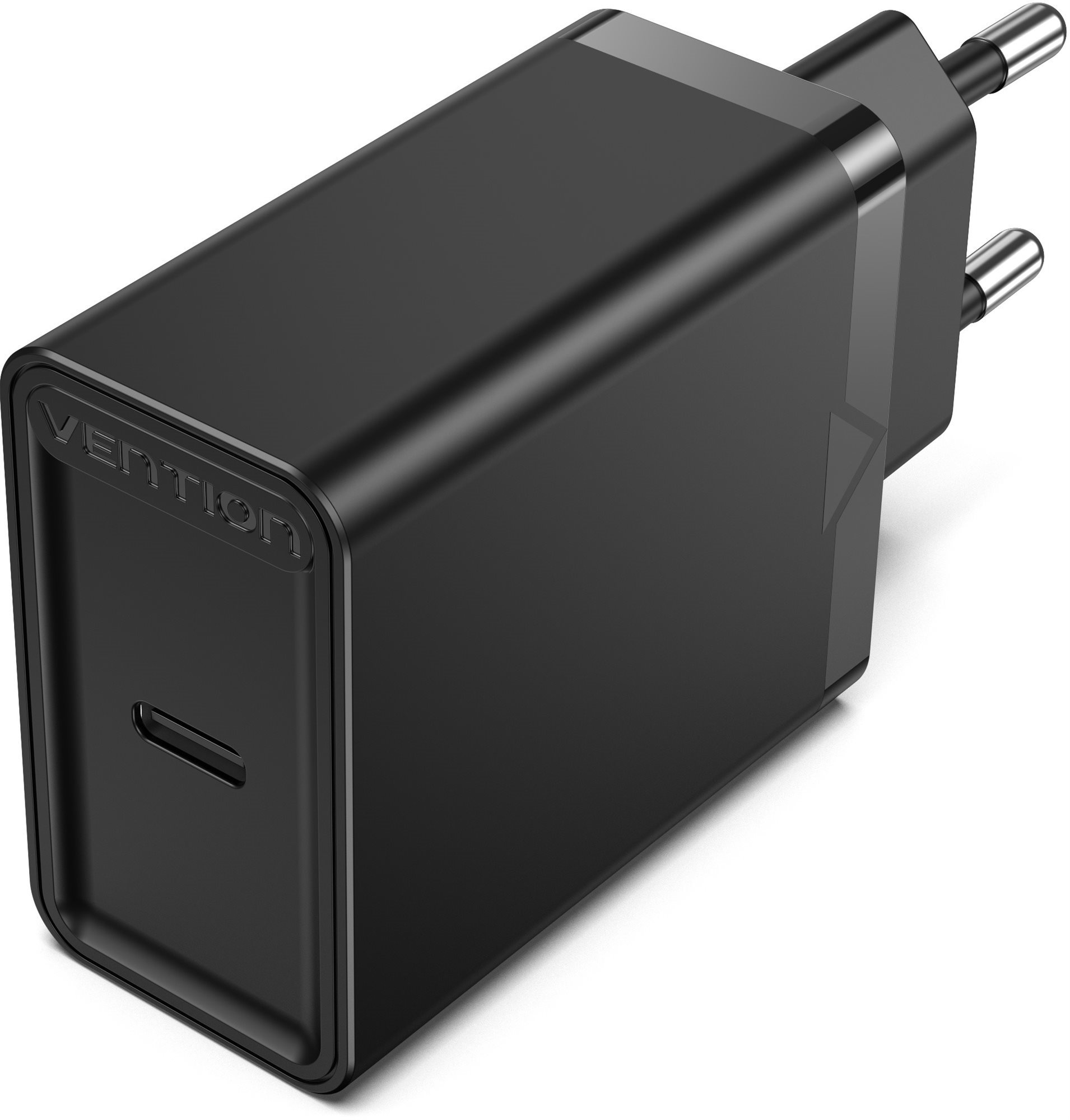 Vention 1-port USB-C Wall Charger (30W) Black