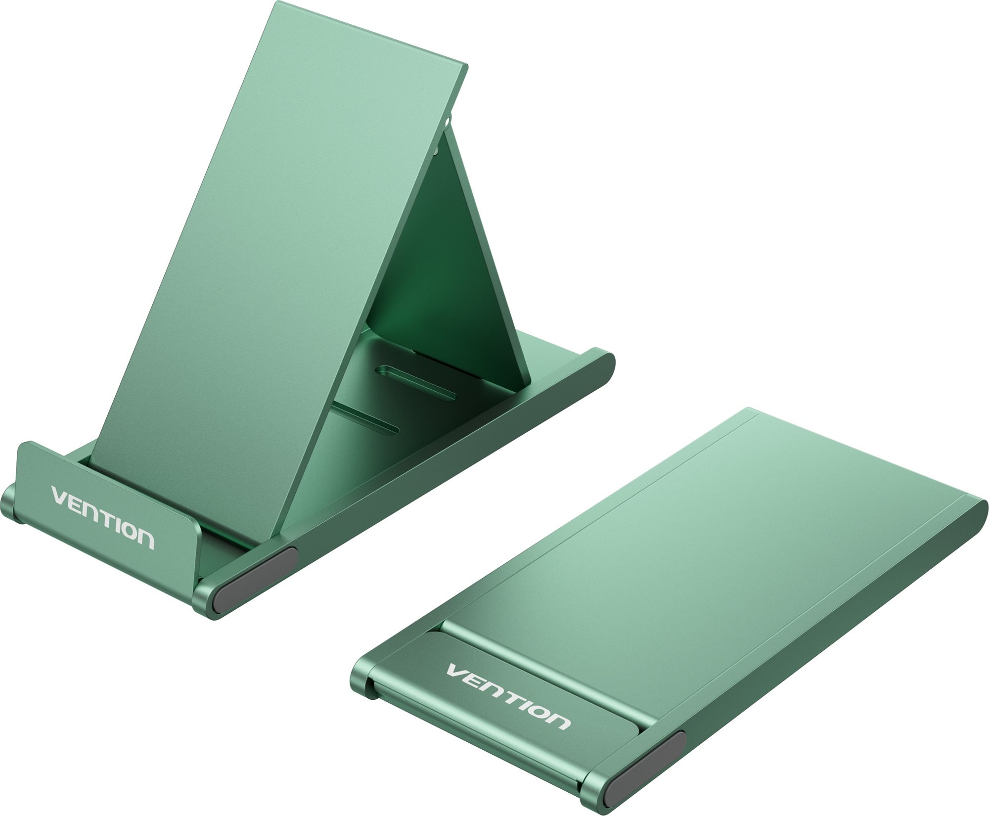 Vention Portable 3-Angle Cell Phone Stand Holder for Desk Green Aluminium Alloy Type