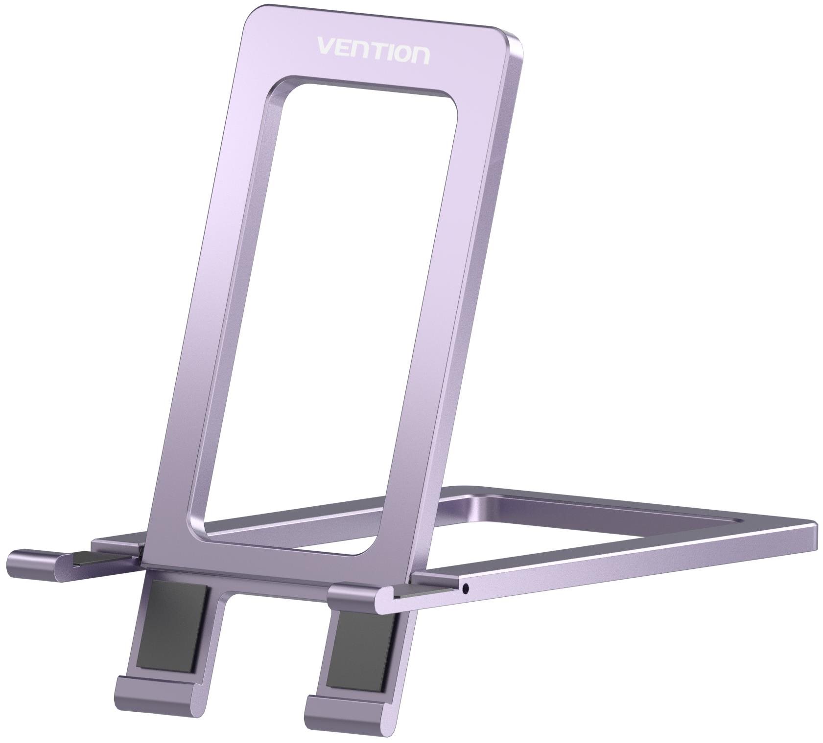 Vention Portable Cell Phone Stand Holder for Desk Aluminum Alloy Type Purple