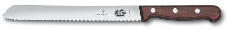 Victorinox Kenyérvágó kés fa markolattal 21 cm