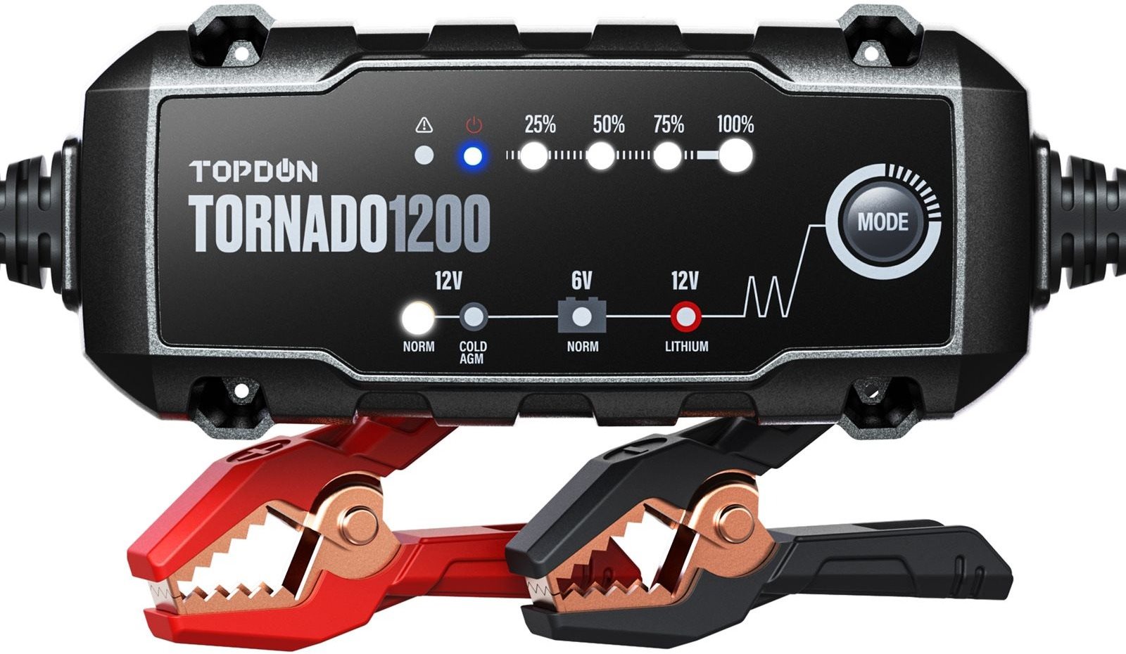 Autó akkumulátor töltő Topdon Tornado 1200