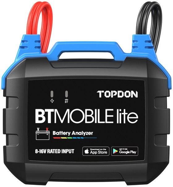Topdon BTMobile Lite Autós akkumulátor tesztelő egység