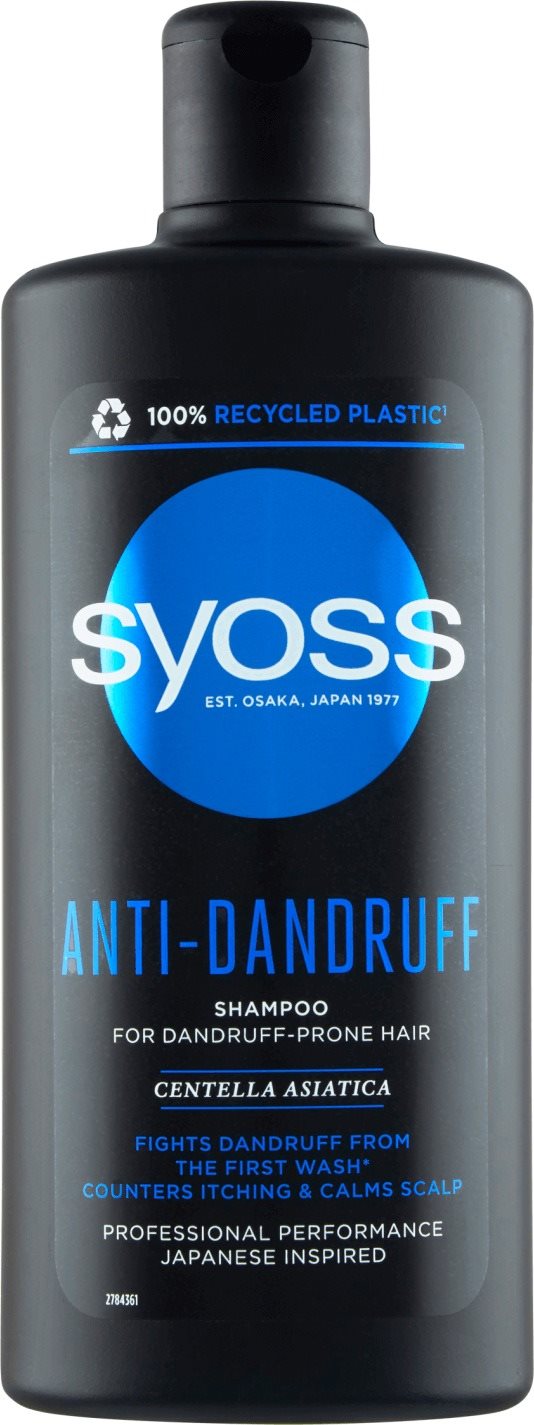 SYOSS Anti-Dandruff Shampoo korpásodás elleni sampon - 440 ml