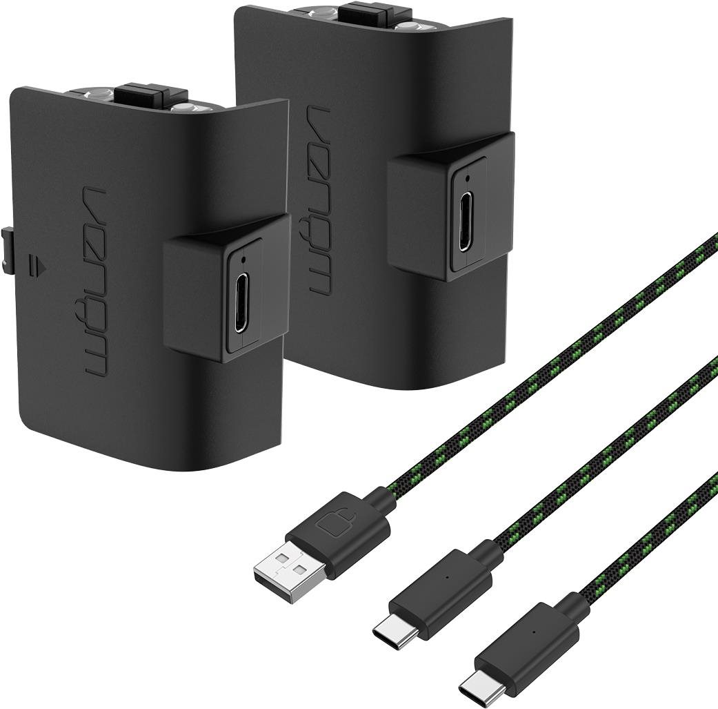 VENOM VS2883 Xbox Series S/X & One Black High Capacity Twin Battery Pack + 3m kábel