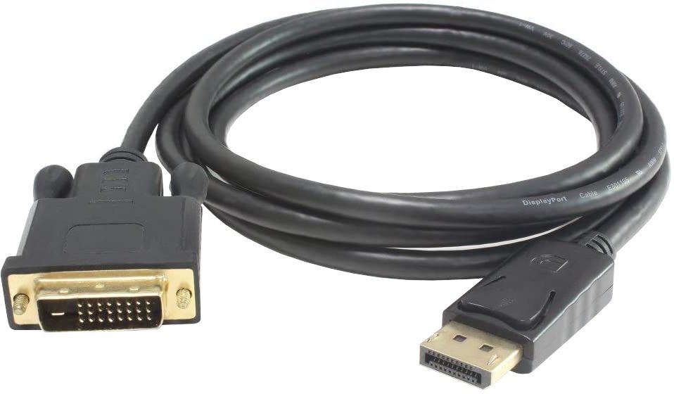 Videokábel PremiumCord DisplayPort - DVI-D, árnyékolt, 1m