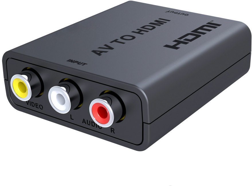 PremiumCord AV kompozit jel és sztereo audio-HDMI 1080P konverter