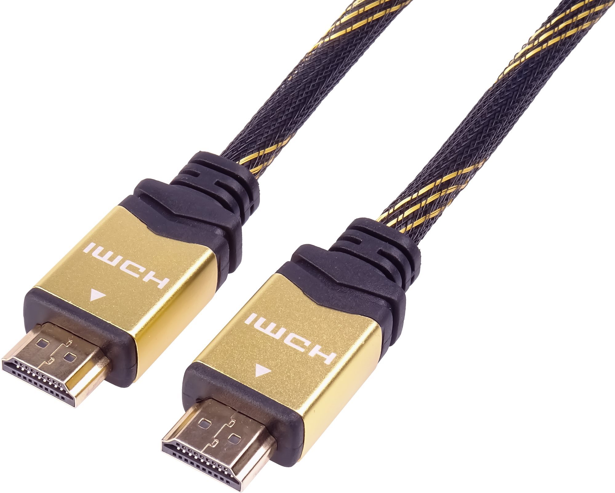 PremiumCord GOLD HDMI High Speed video kábel, 1m